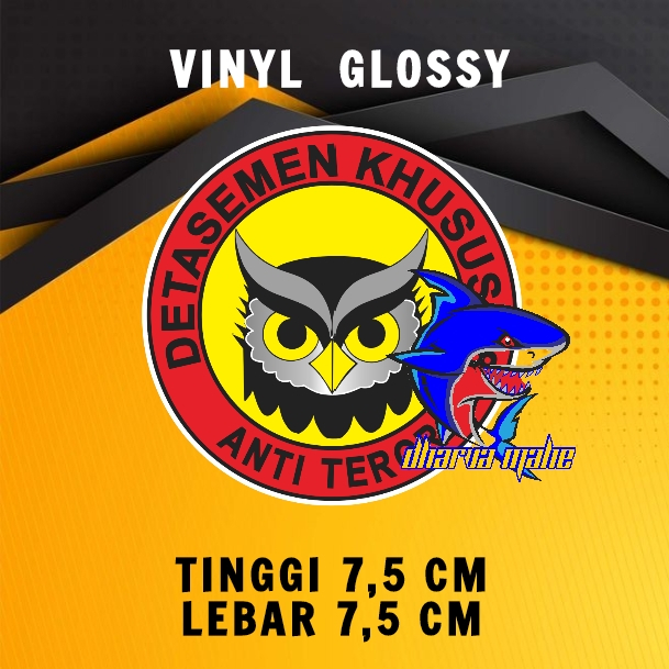

DENSUS 88, STIKER DENSUS 88 ANTI TEROR,