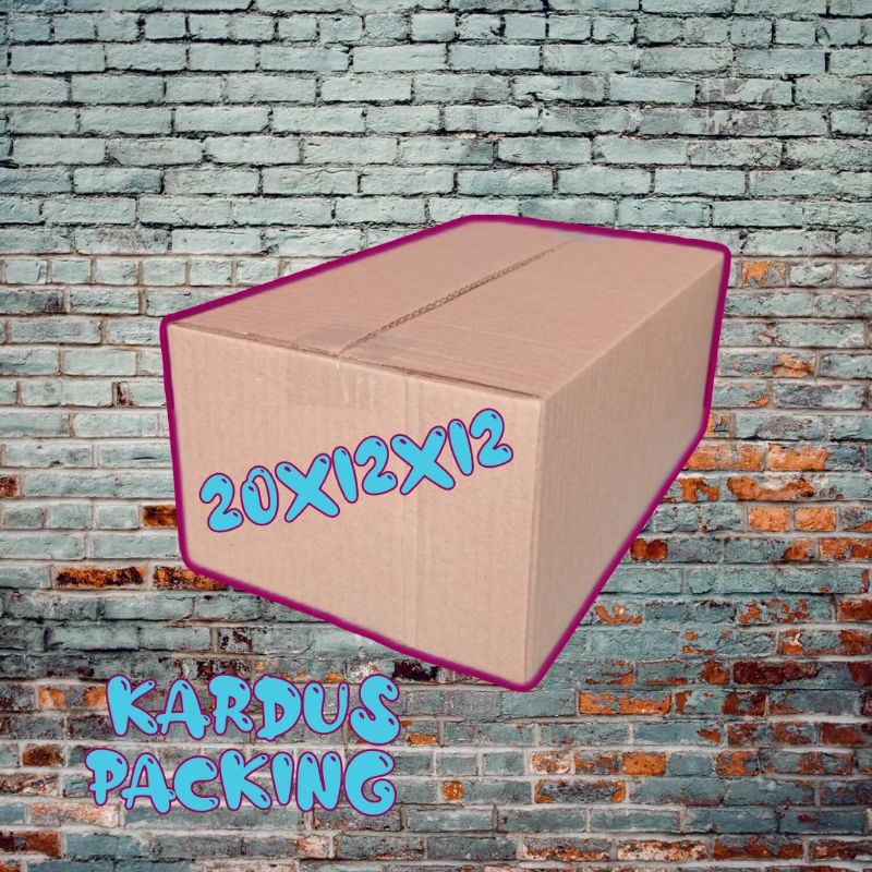 

kardus packing UK 20x12x12 kardus kecil kardus besar