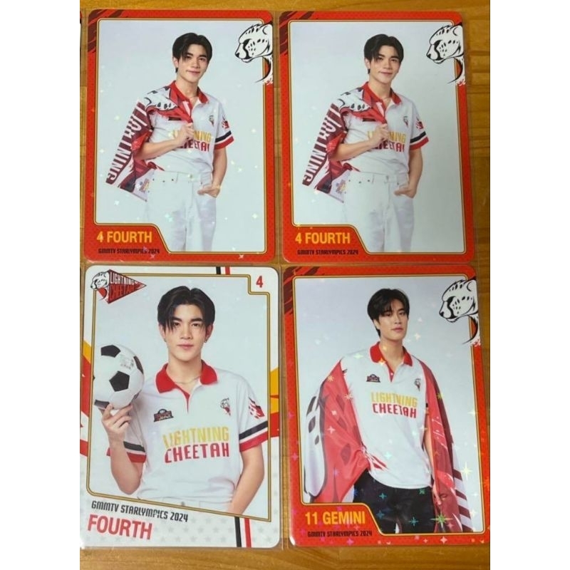 CC GMMTV STARLYMPIC Phuwin dunk + collectible card fourt khaotung