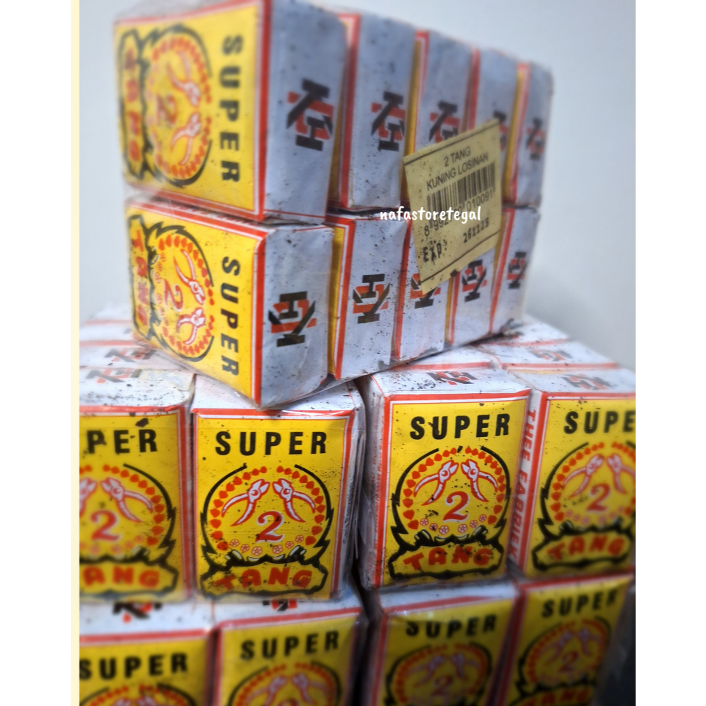

TEH 2 TANG SUPER KUNING 1 PACK - (ISI 10 PCS)