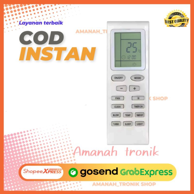 Remote remot AC Sharp Universal