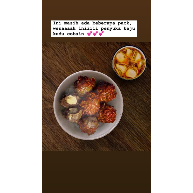 

Bakso keju mercon