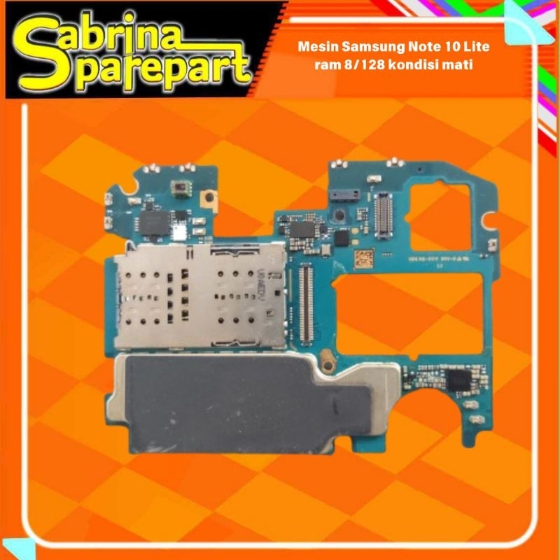 Mesin Samsung Note 10 Lite ram 8/128 kondisi mati
