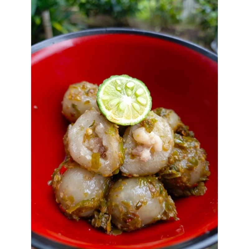 

Cilok Aci Ori Tetelan FREE Sambal Hijau