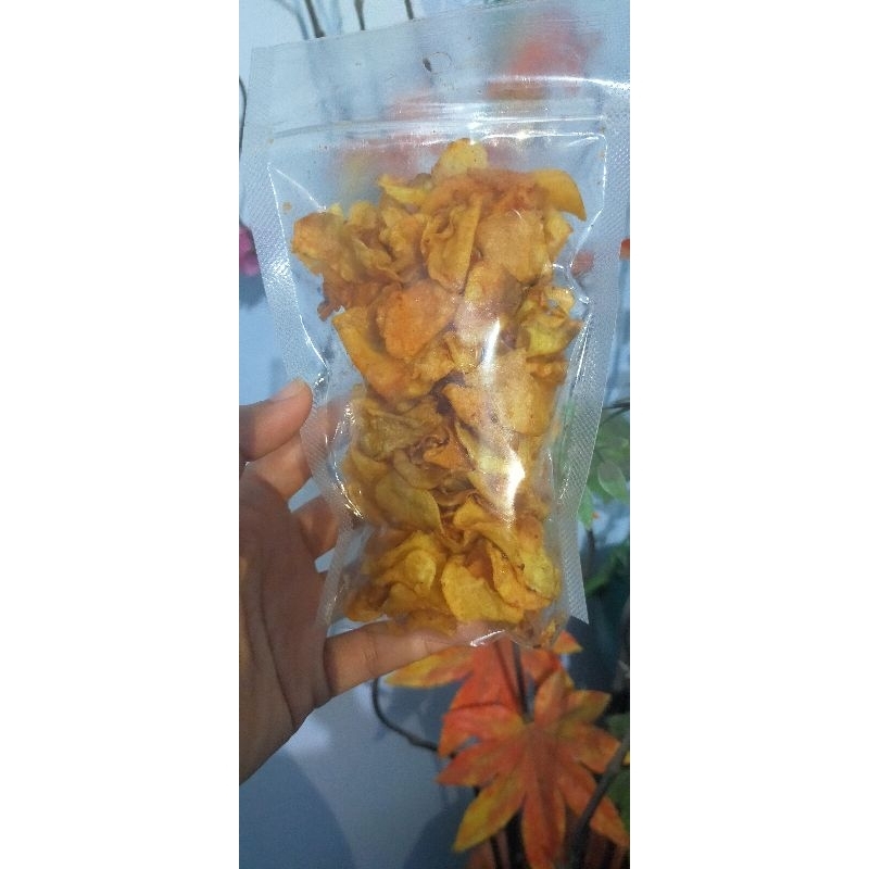 

KERIPIK SINGKONG HOME MADE berat 1 KILO
