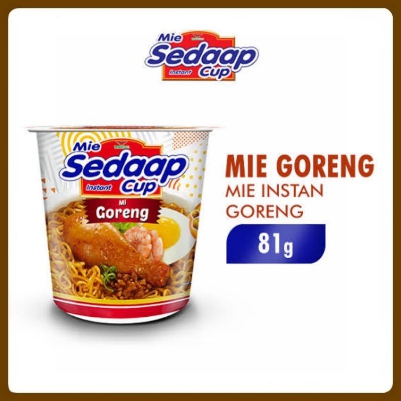 

Mie Sedaap Goreng Instant Cup 81g