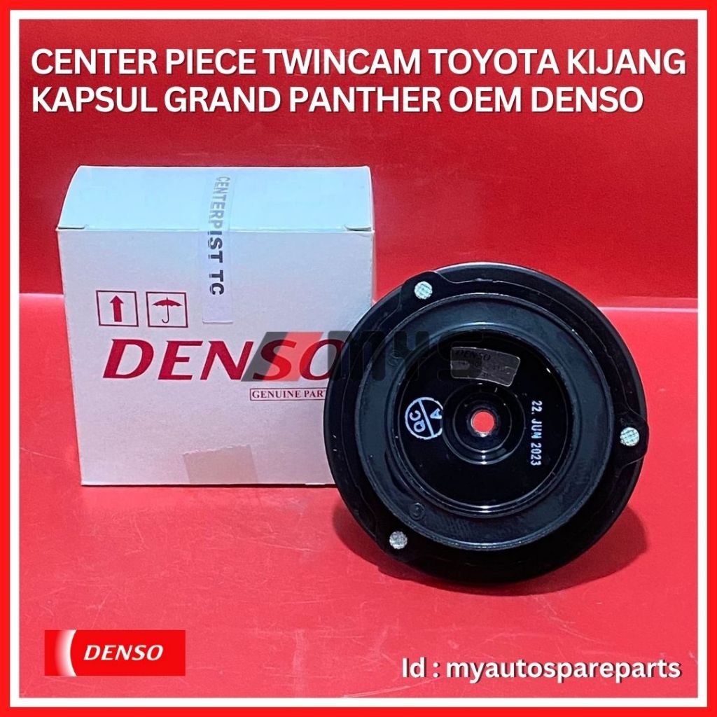 CENTER PIECE TWINCAM KOPLING PULLY KOMPRESOR AC Mobil Toyota Kijang Grand Kijang Kapsul Panther Tour