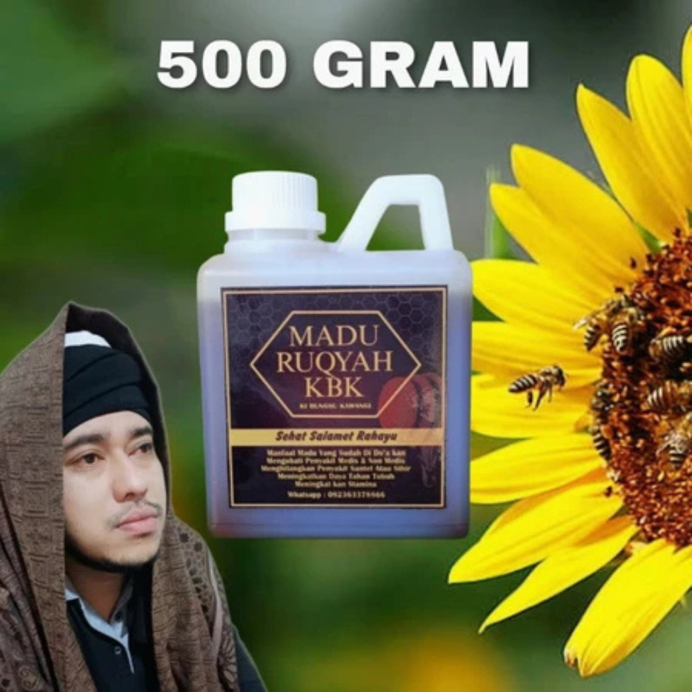 

MADU HERBAL RUQYAH KBK 500ML / madu doa ki bungsu kawangi asli