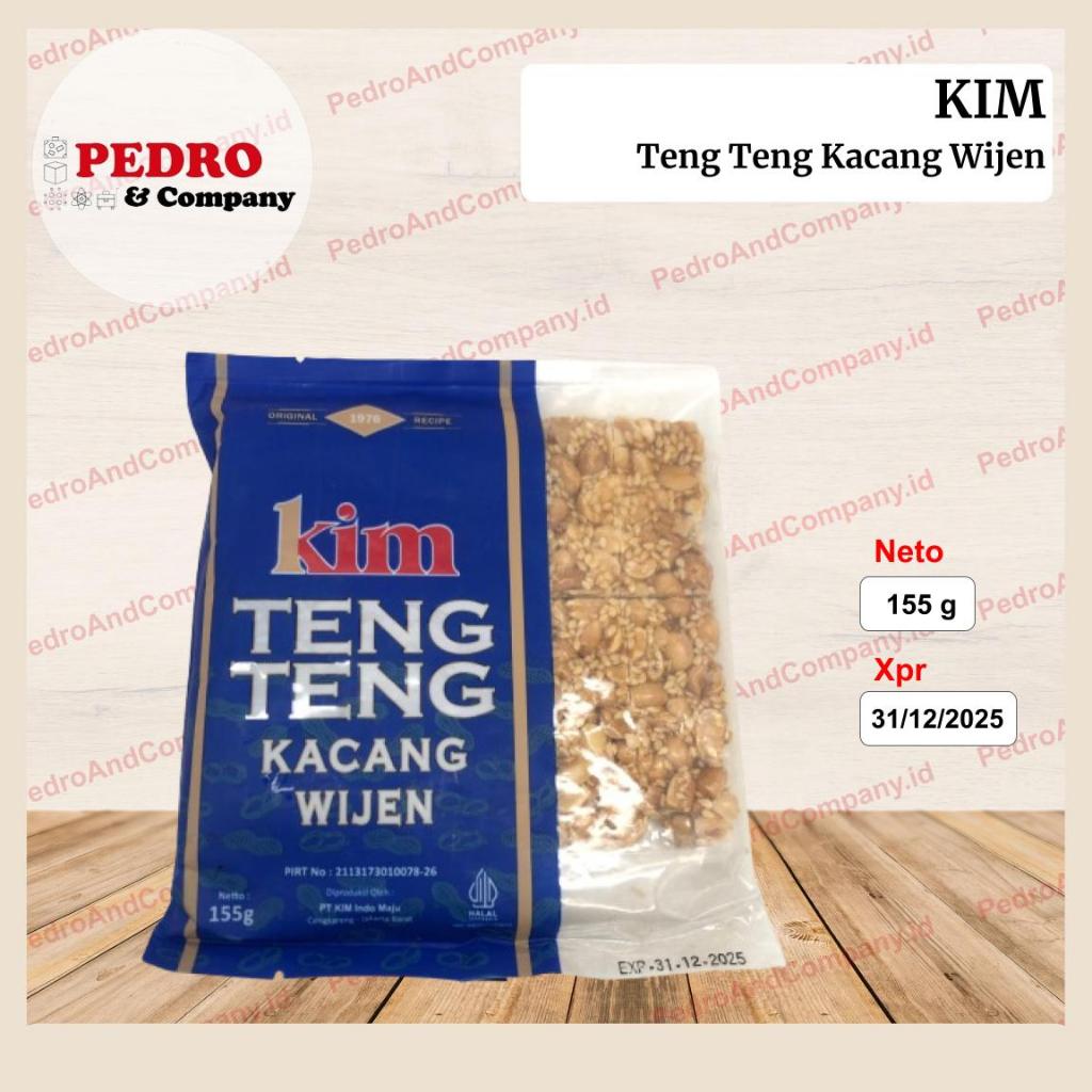 

Kim Teng Teng Kacang Wijen Premium 155 gram snack sesame nuts teng-teng