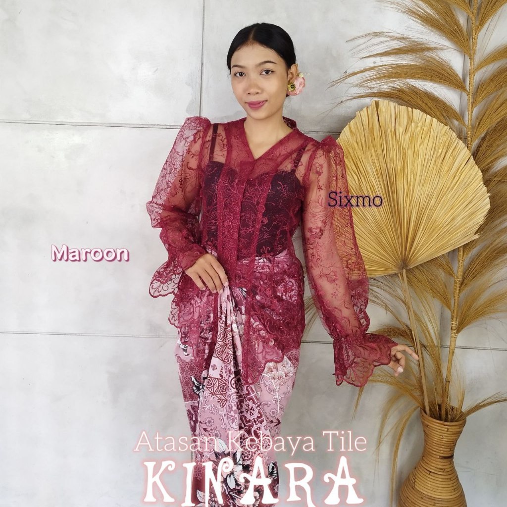 Hanya Kebaya atasan baju Kebaya tile KINARA kekinian kebaya modern wisuda lebaran Murah