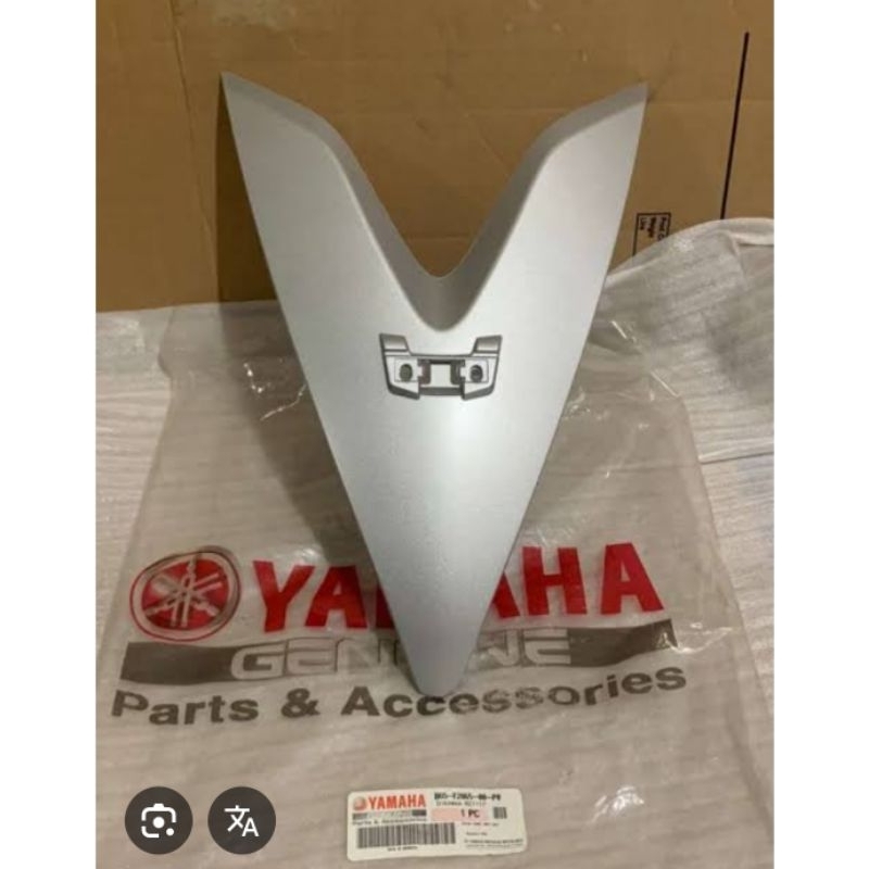 tameng depan aerox 155 old silver ori yamaha