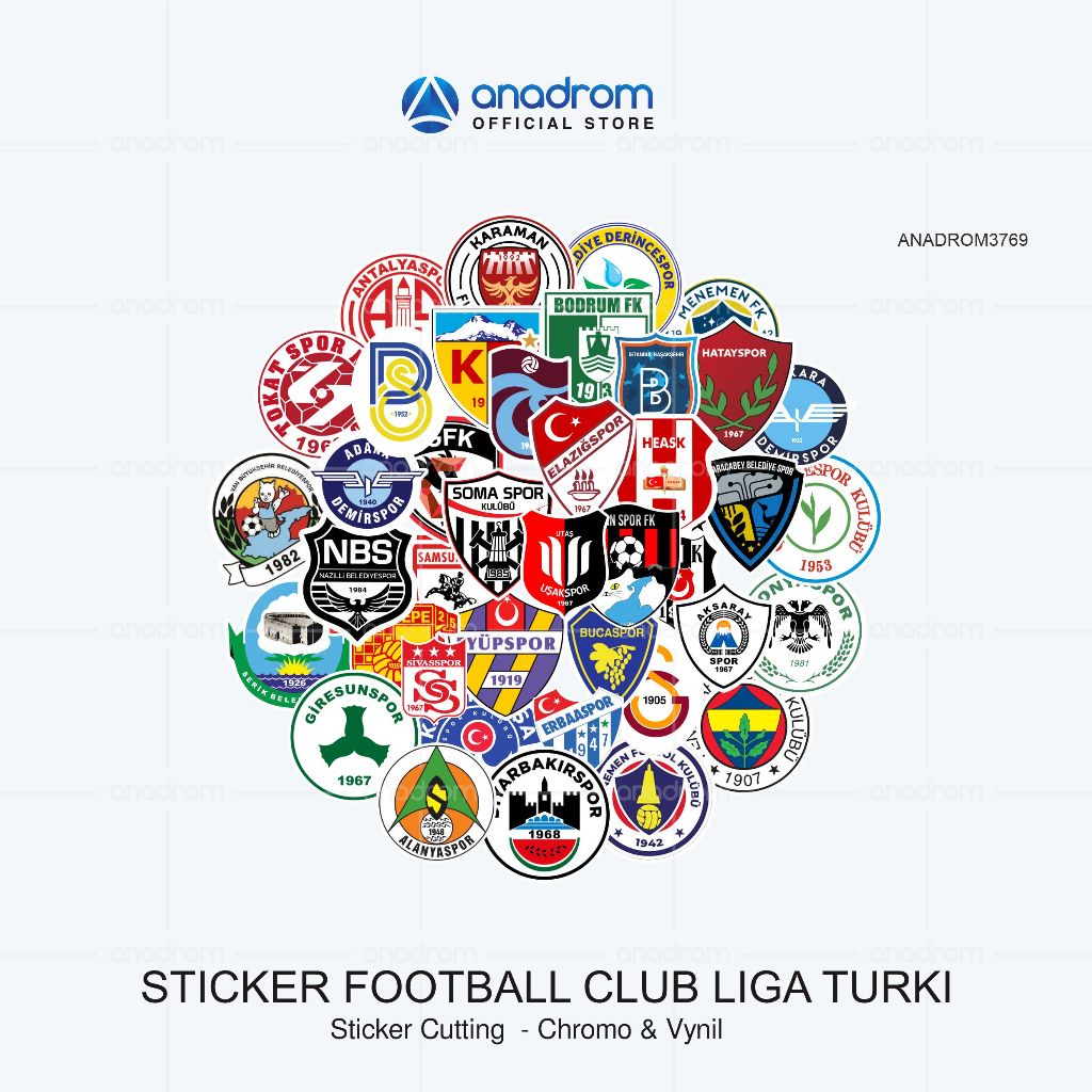 

Sticker Pack Logo Club Liga Turki | Sticker Logo Club Sepak Bola | Stiker Logo Club Footbal Edition | Sticker liga Champion Sepak Bola | Anadrom 3769