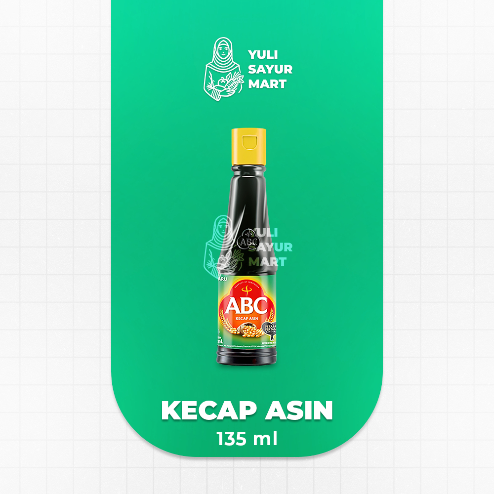 

ABC Kecap Asin 135ml - Yuli Sayur Mart