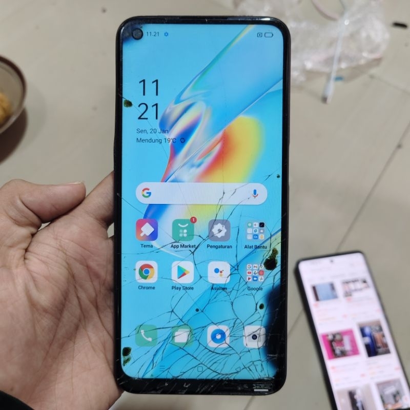 MESIN OPPO A54 ORI COPOTAN NORMAL LCD HANYA UNTUK TEST