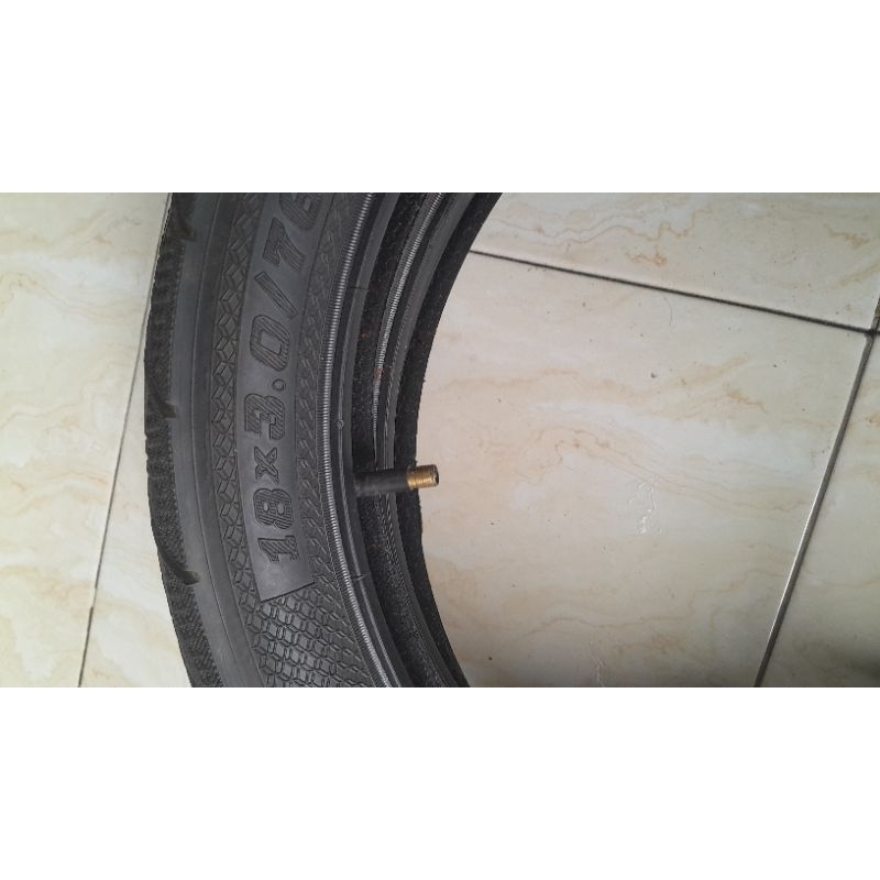 Ban luar sepeda bmx anak 18 ukuran 18x3.00 18x3.0 jumbo bekas bagus