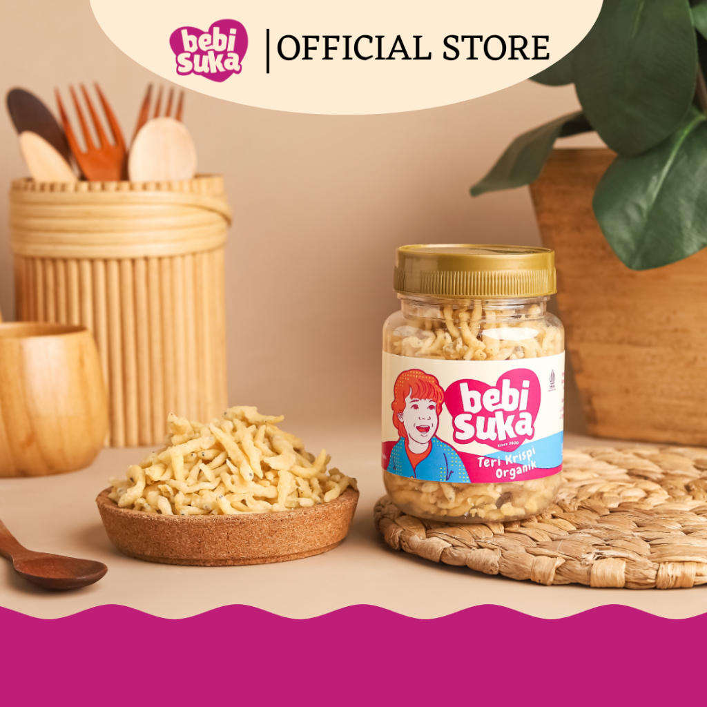 

RB22 Bebisuka Teri Crispy Organic digoreng Minyak Kelapa