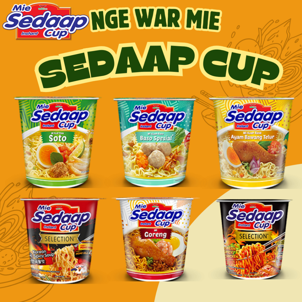 

MIE SEDAAP CUP (SATUAN)