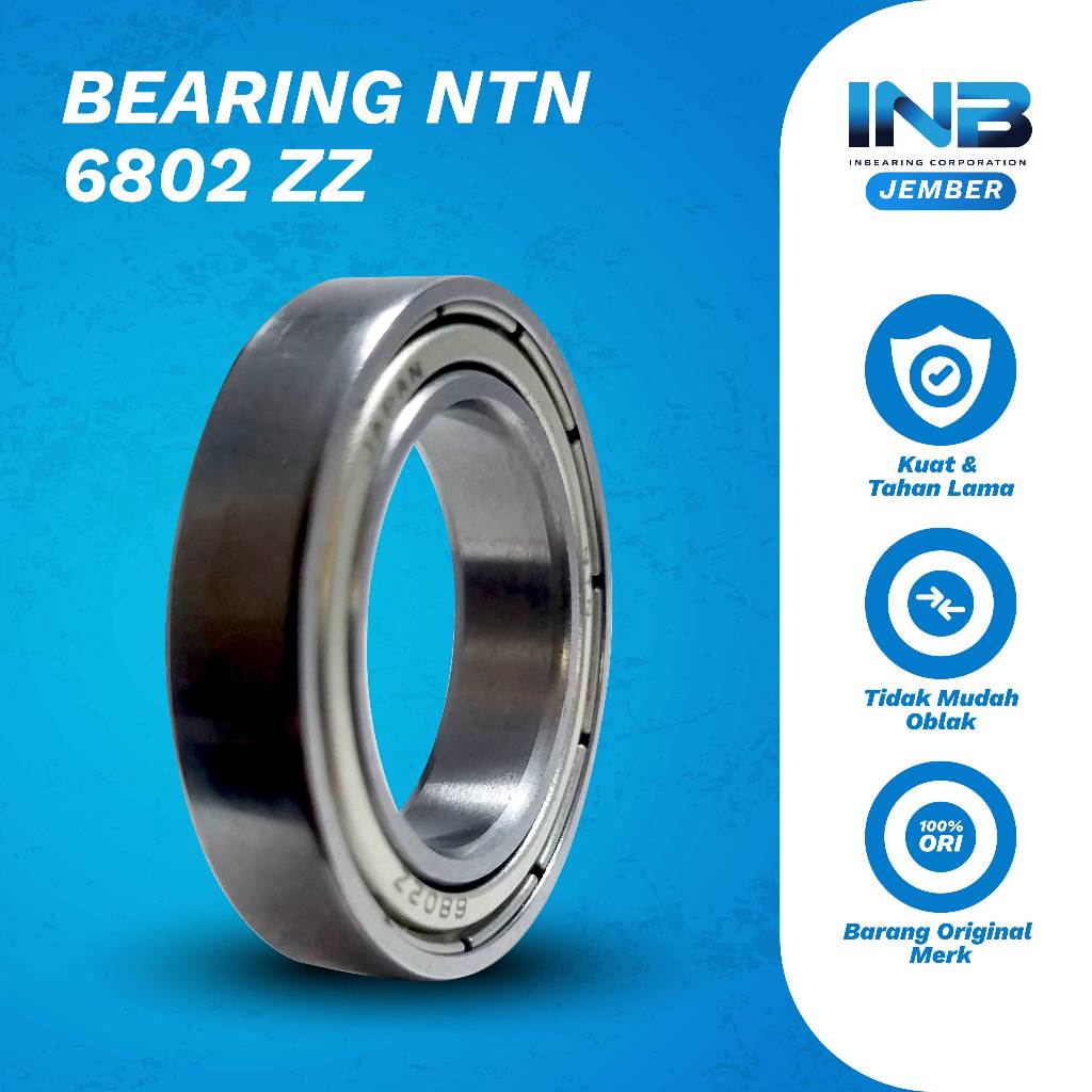 Laker Bearing 6802 ZZ NTN Bearing Laker Conrod Arm Vixion Unitrack Vixion Old Original NTN INB JEMBE