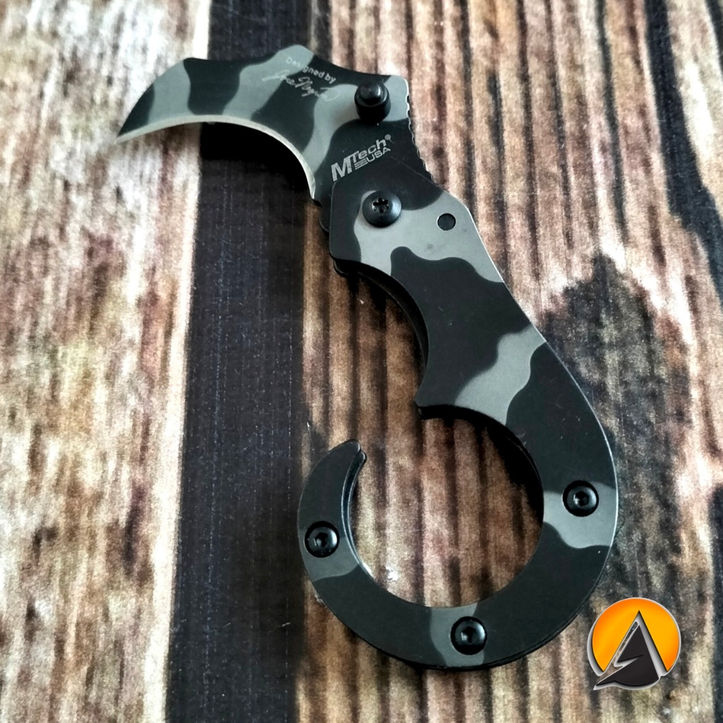 Pisau Krambit Lipat Jari MTECH JOSE NEGRON