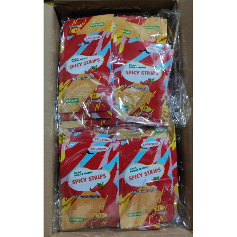 

RATU PEDAS DENDENG DAN STIK ( ISI 20 PCS @20GR )