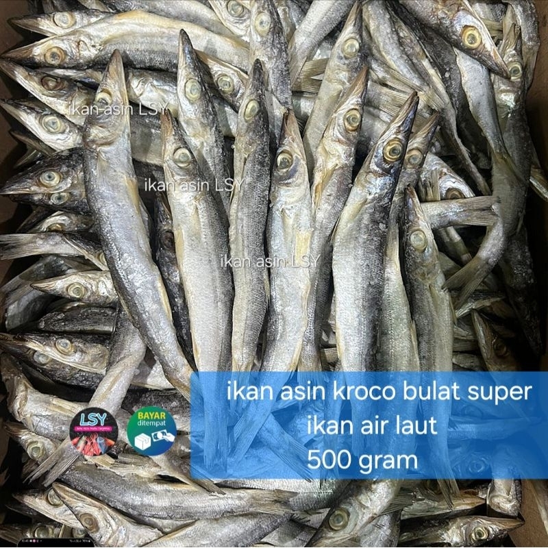 

ikan asin kroco bulat super 500gram