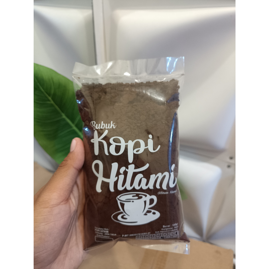 

KOPI HITAMI / KOPI BUBUK HITAM ALAMI 100 GRAM