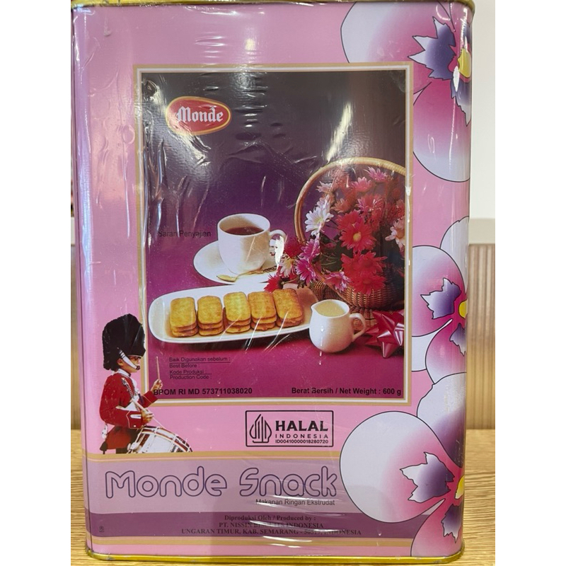 

Monde Snack Pink Makanan Ringan 600g