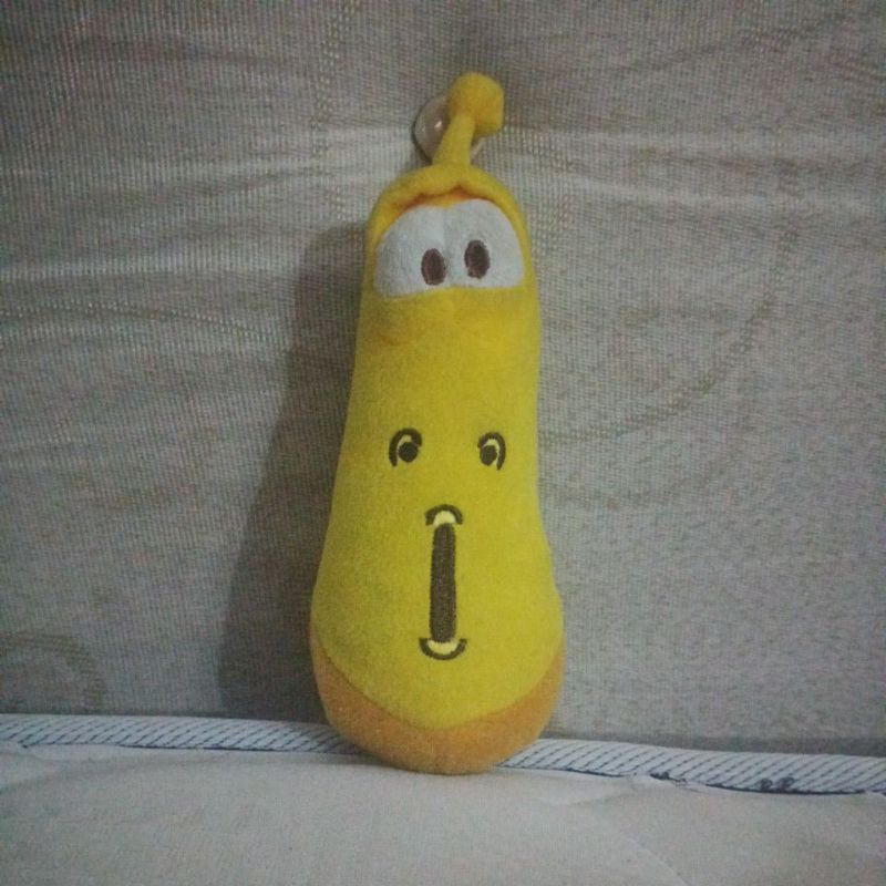 Boneka Larva Kuning Original Brand Ukuran 20cm