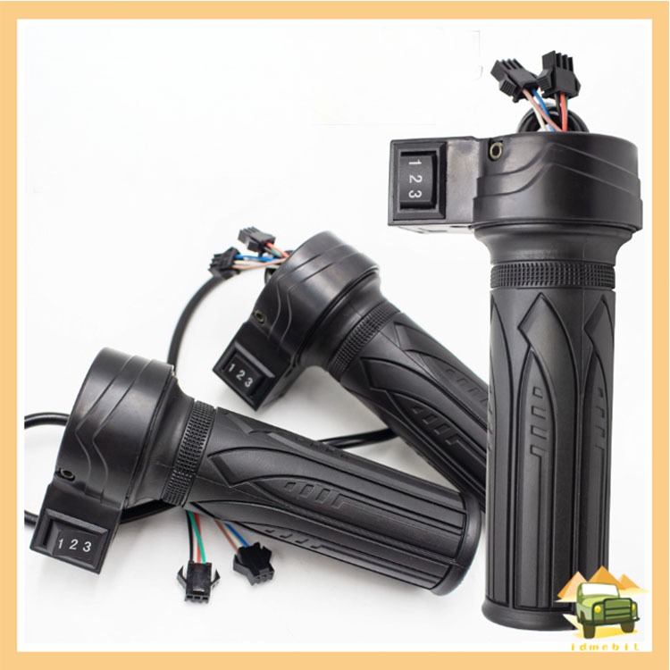 Grip Gas Sepeda Listrik Handle Grip Gas Sepeda Listrik Tombol Multispeed Throttle Gas Sepeda Listrik