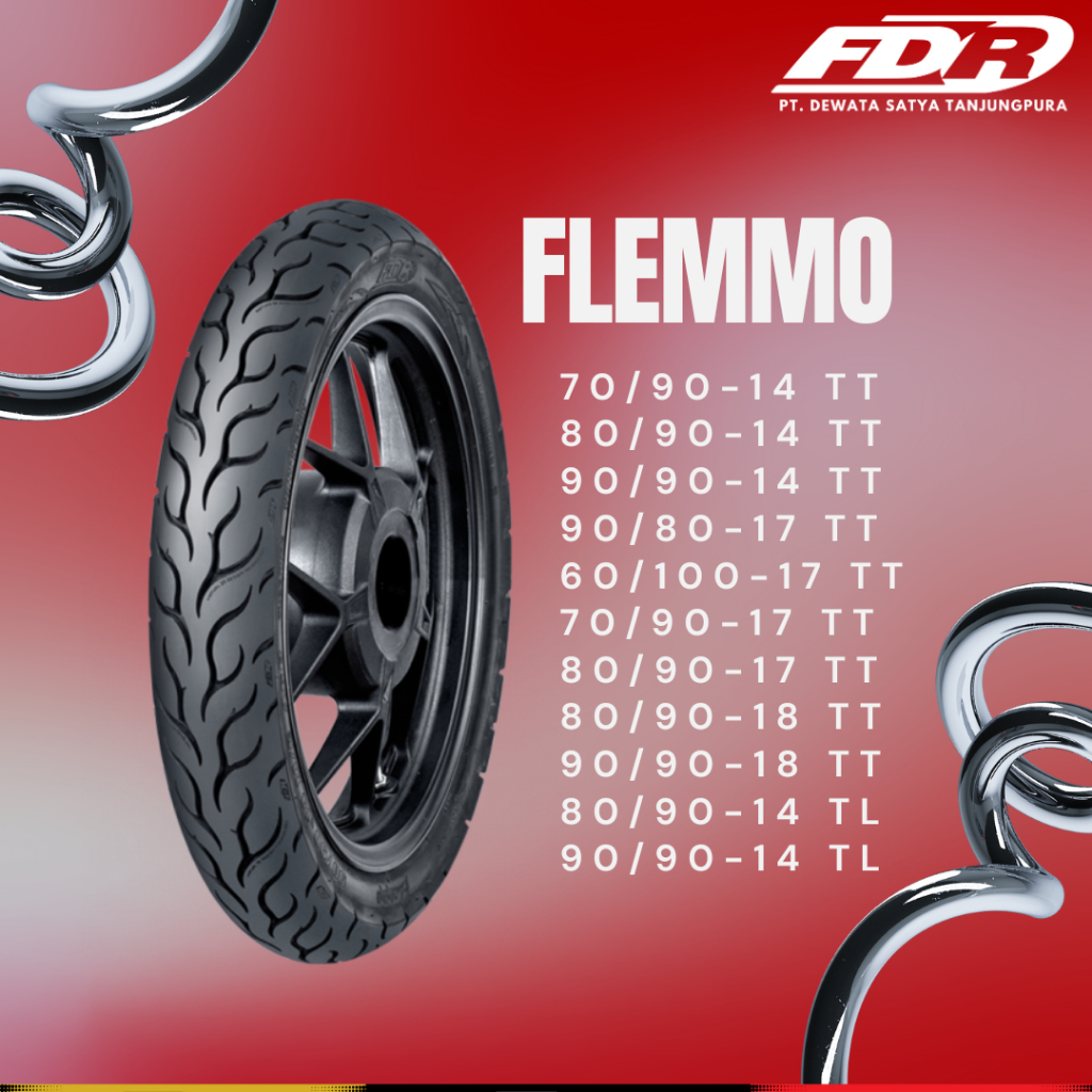 FDR TL FLEMMO RING 14 Ban Motor "TUBELESS"