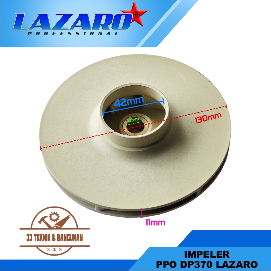 Impeler Ppo Dp370 Lazaro