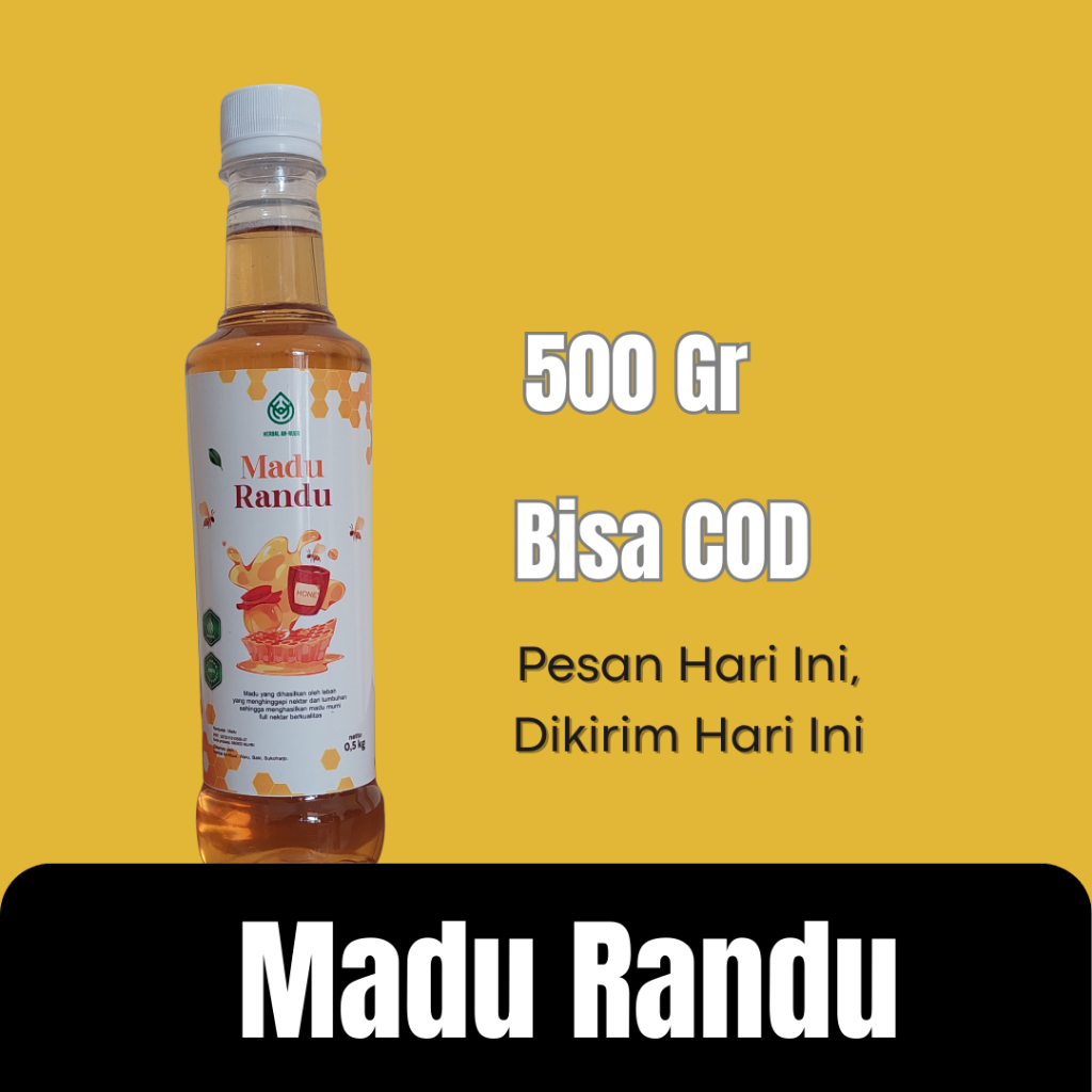 

Madu Randu Murni Full Nektar 500 Gr