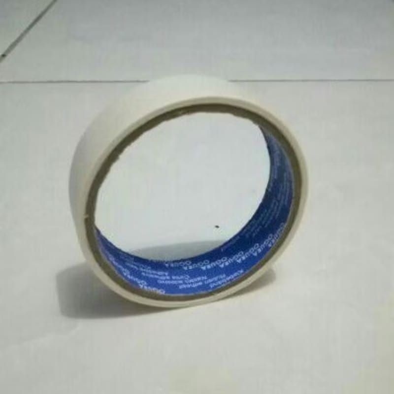 

Lakban Kertas 1" BISA TULIS PEN DOUBLE TAPE KERTAS 1" Masking Tape 1 Inch Isolasi Kertas 1inch Double Tape Kertas 1 Inch