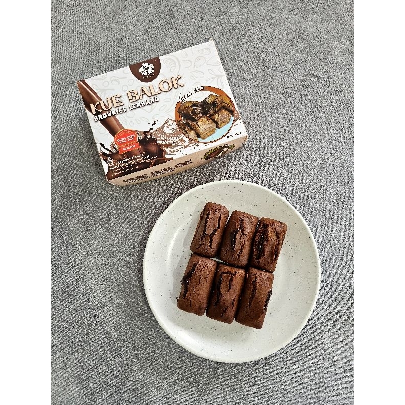 

[FRESH DIBUAT DADAKAN] Kue Balok Brownies Lembang Lumer SDL Enak Anti Seret Asli Coklatnya