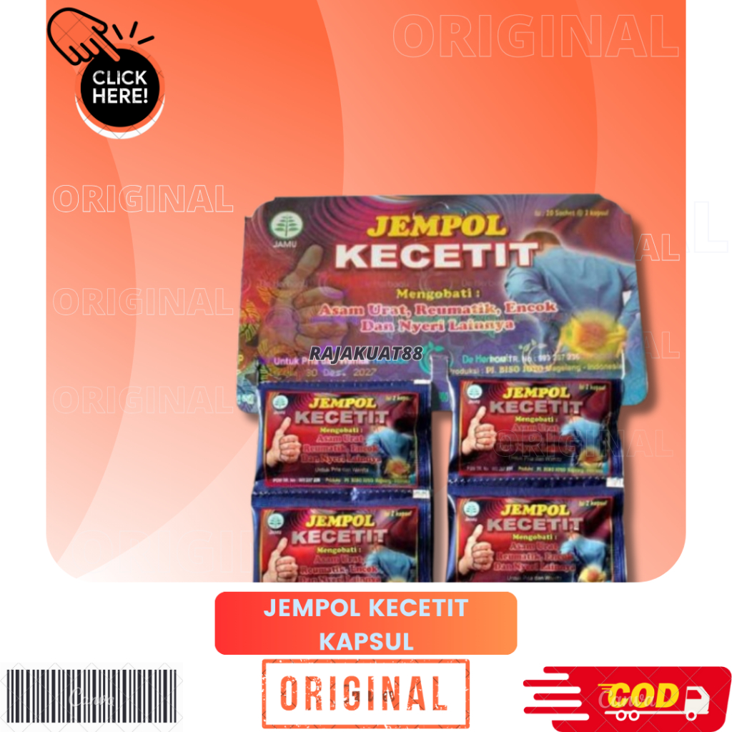 JEMPOL KECETIT 100% ORIGINAL
