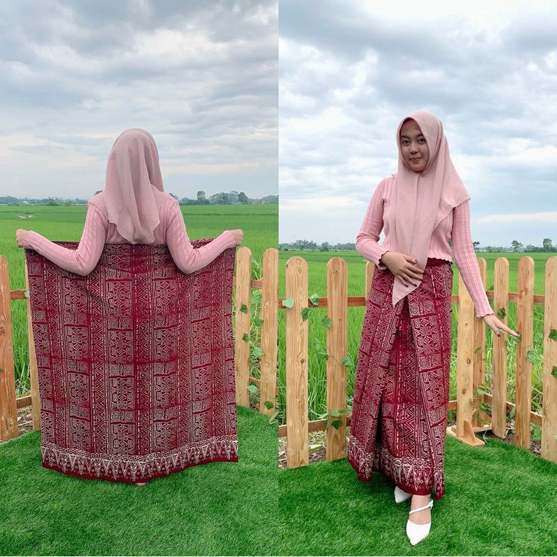 Sarung Santri Wanita/Sarung Santriwati/Batik Cap/Halus Katun Prima