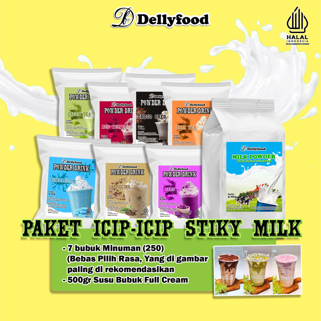 

Paket icip icip Stiky Milk