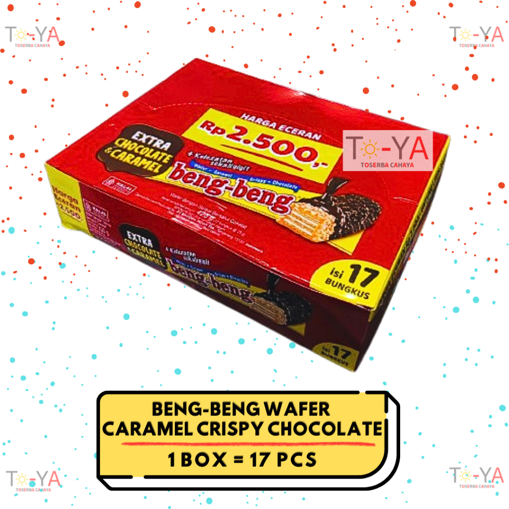 

BENG BENG Cokelat Wafer Extra Chocolate Crispy & Caramel Karamel 2500-an