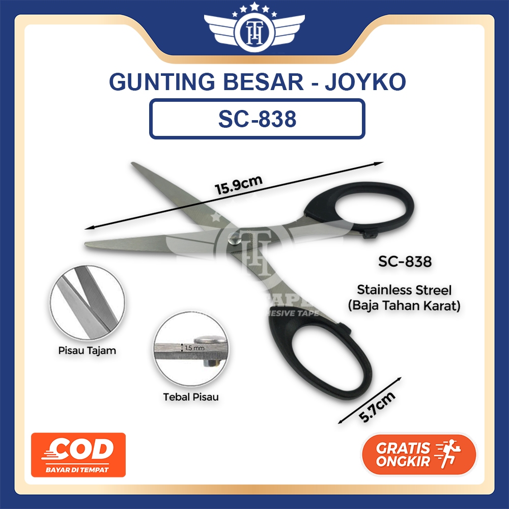 

GUNTING SUPER TAJAM SERBAGUNA JOYKO SC838