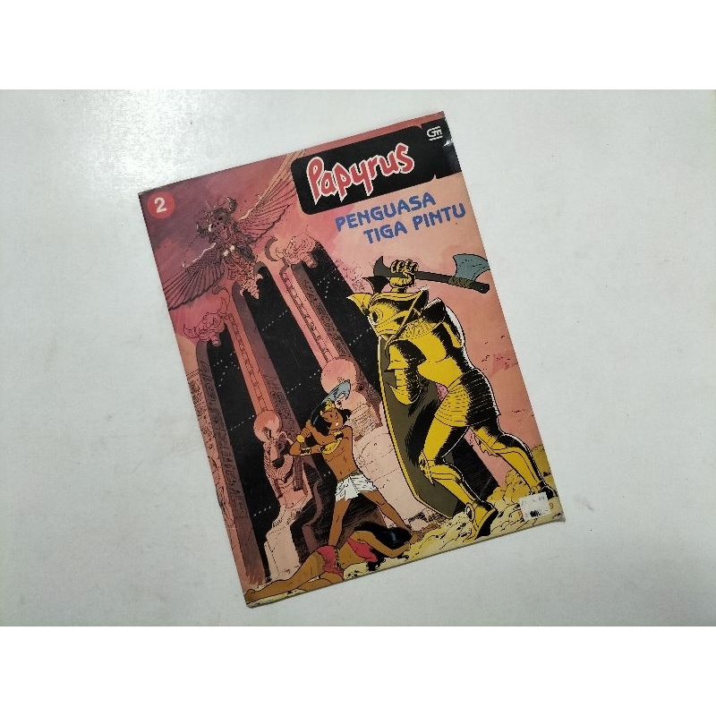 Komik Eropa Saduran Papyrus #2 (Penguasa Tiga Pintu), Gramedia