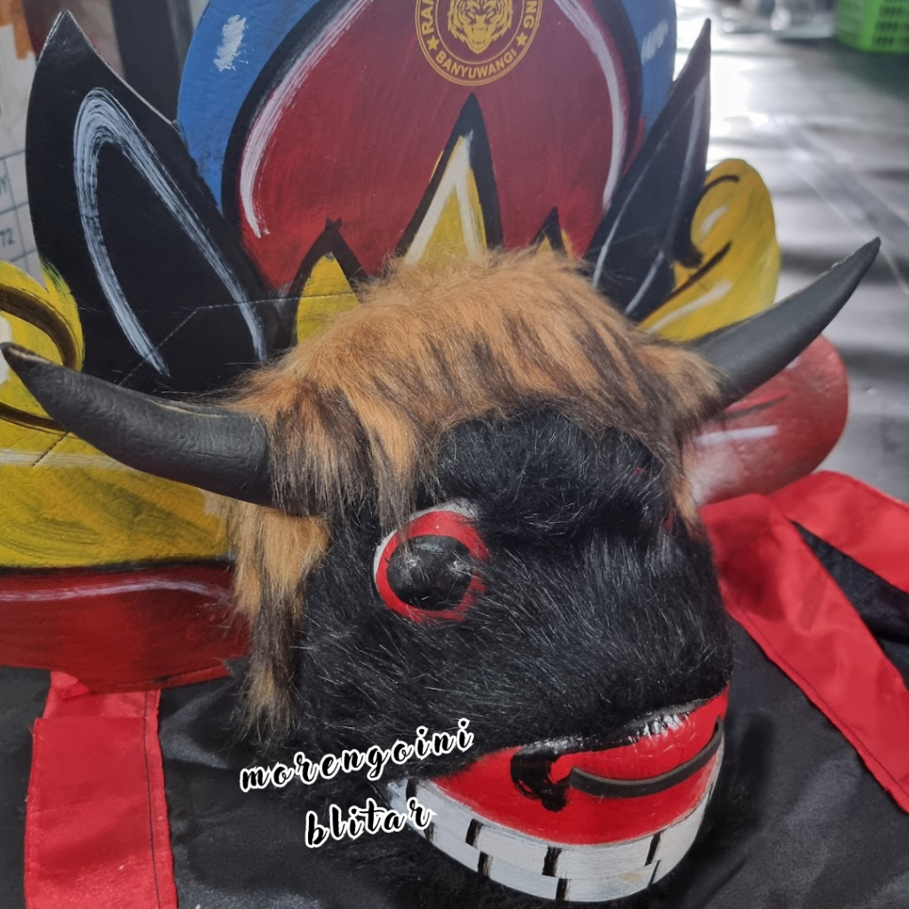 Banteng BWI Uk. BESAR / Mainan Bantengan Anak Anak Bonus Kemul