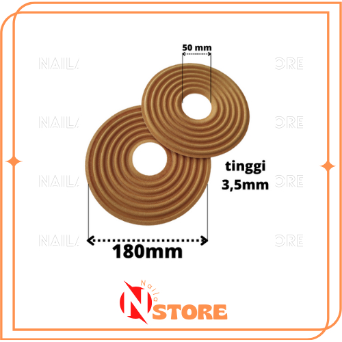 Demper Spiker 12 Inch Demper Speaker 18 In Spiral Speaker Berkualitas