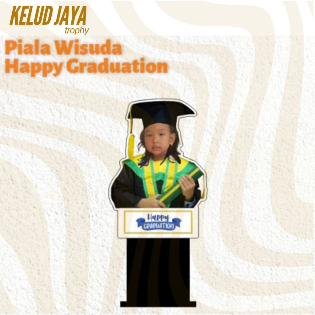 Piala Wisuda Foto Anak Plakat Wisuda Foto Siswa Akrilik Custom