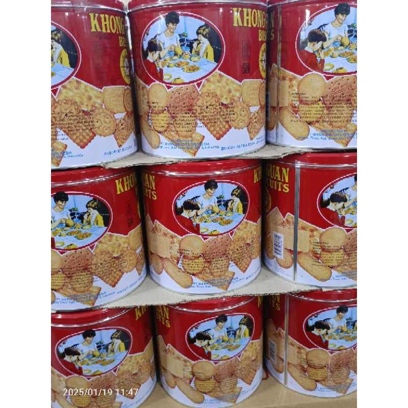 

KHONG GUAN ASSORTED BISCUIT RED MINI 650 GR // KHONG GUAN KALENG 650 GR // BISKUIT KHONG GUAN