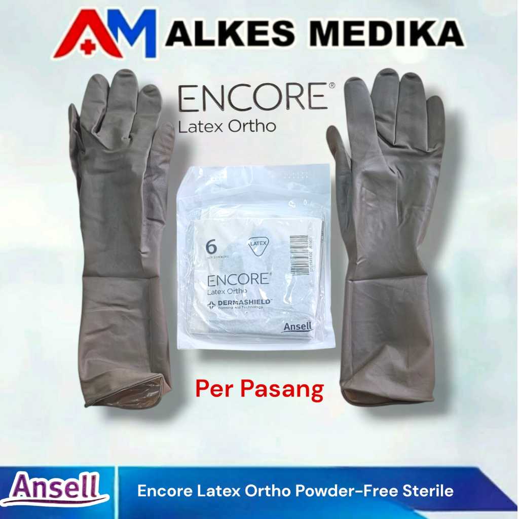 ENCORE LATEX ORTHO Sarung Tangan Steril 1pasang