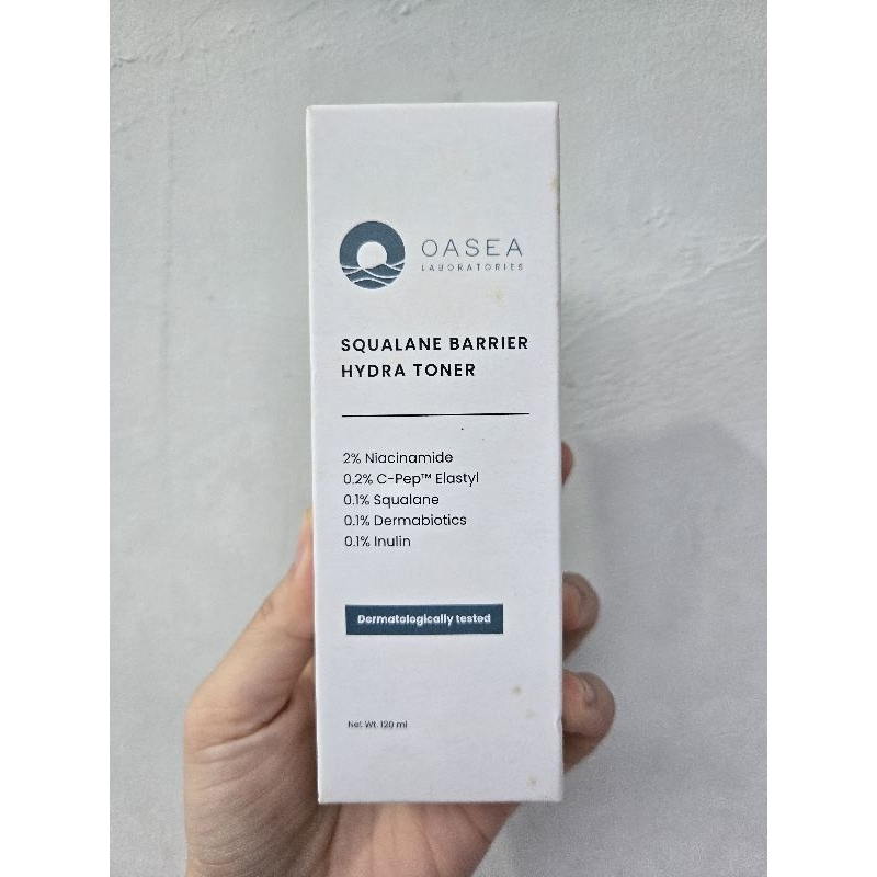 Oasea Squalane Barrier Hydra Toner 120ml NEW SEGEL NED