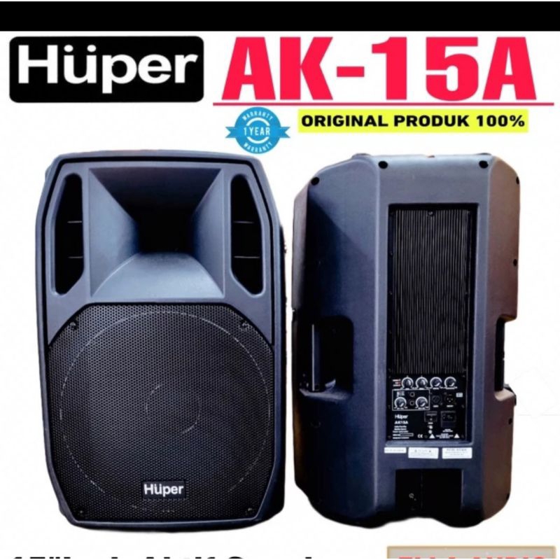 huper AK15A speaker aktif original