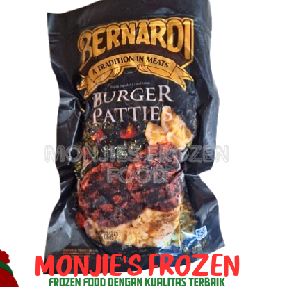 

BERNARDI Beef Burger Patties Isi 6 270gr - Daging Sapi