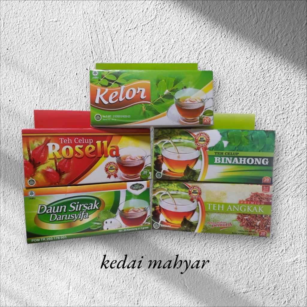 

Darusyifa Teh Herbal 20 Kantong All Variant