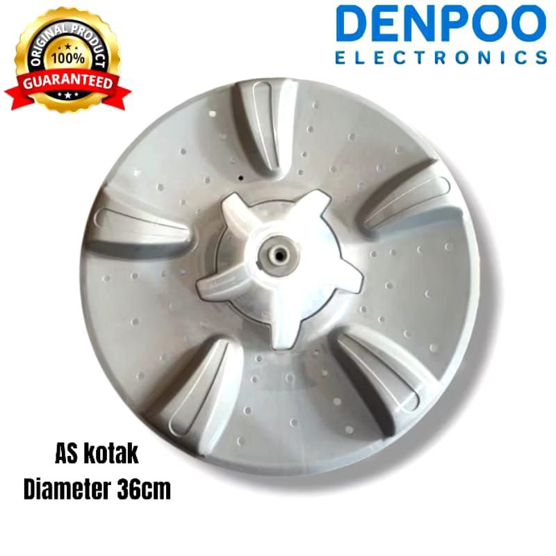 PULSATOR MESIN CUCI 2 TABUNG DENPOO 10-14 KG